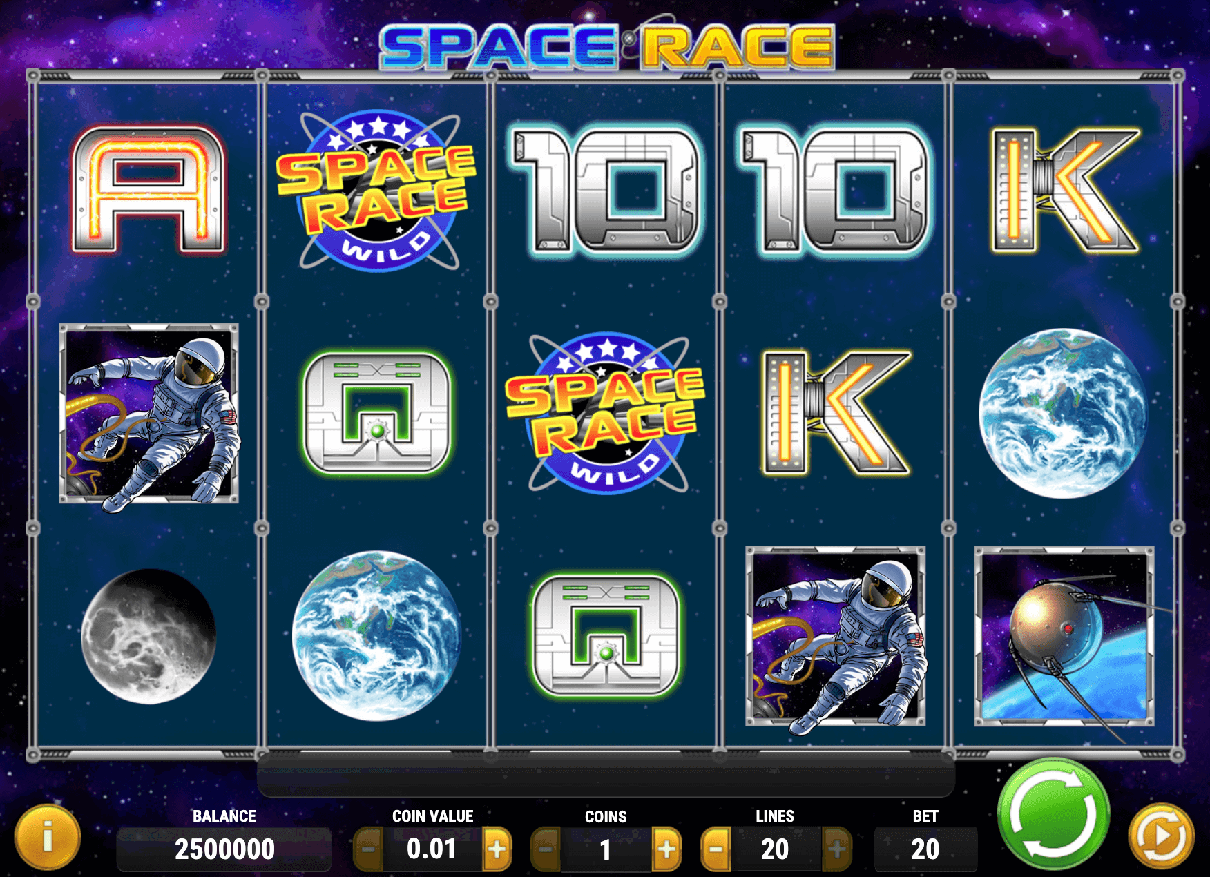 Space Race Online Slot