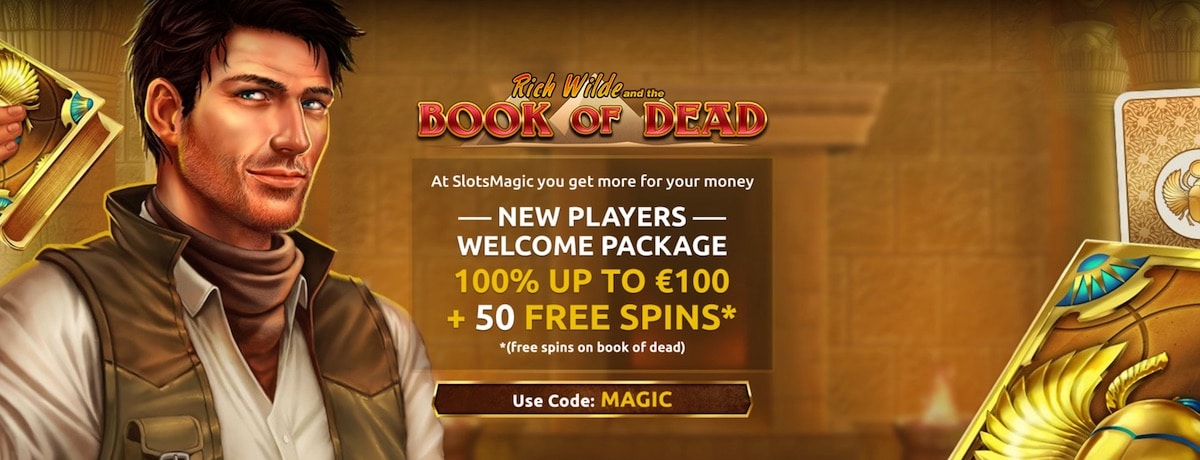 Book of Dead Free Spins Slots Magic Casino
